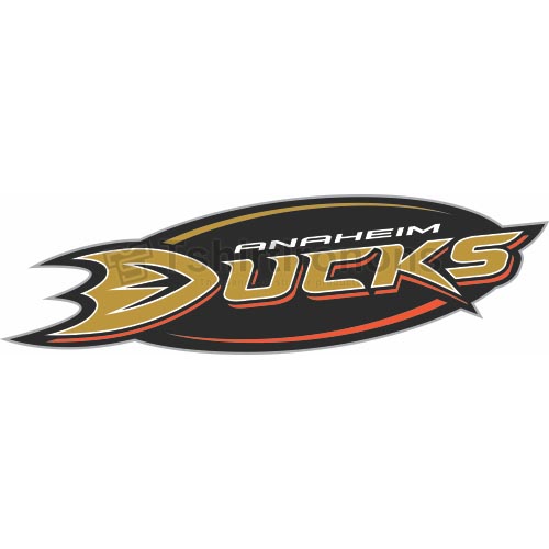 Anaheim Ducks T-shirts Iron On Transfers N56